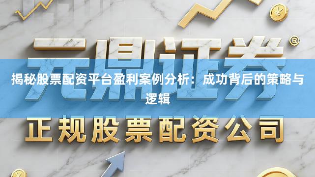 揭秘股票配资平台盈利案例分析：成功背后的策略与逻辑