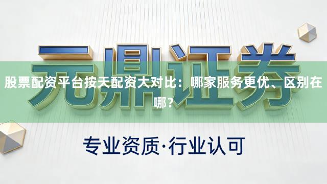 股票配资平台按天配资大对比：哪家服务更优、区别在哪？