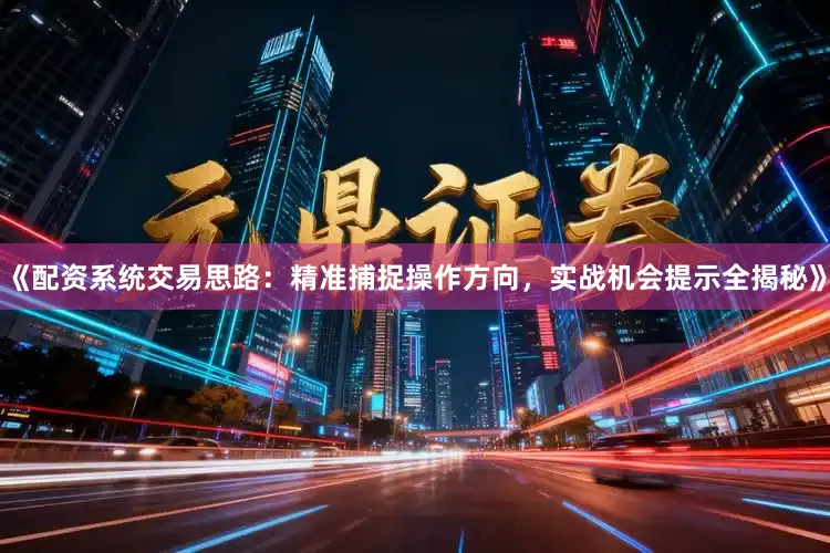 《配资系统交易思路：精准捕捉操作方向，实战机会提示全揭秘》