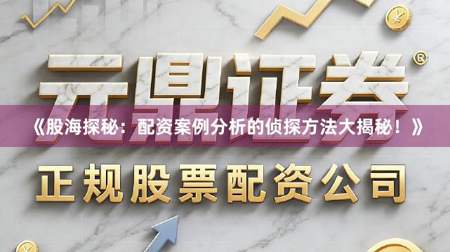 《股海探秘：配资案例分析的侦探方法大揭秘！》