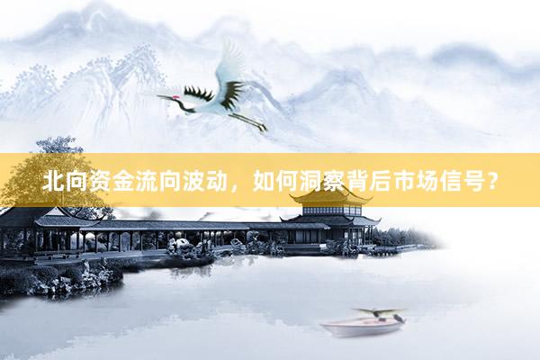 北向资金流向波动，如何洞察背后市场信号？